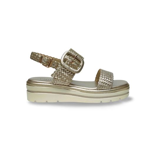 Sandalias Y Zue Carmela 162252 piel dorado
