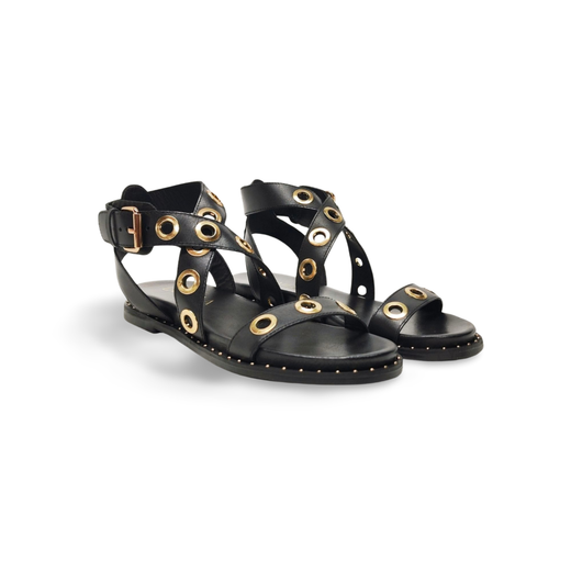 Sandalias Y Zue Carmela 162389 piel negro