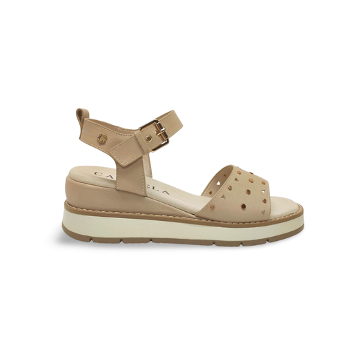 Sandalias Y Zue Carmela 163248 piel beig