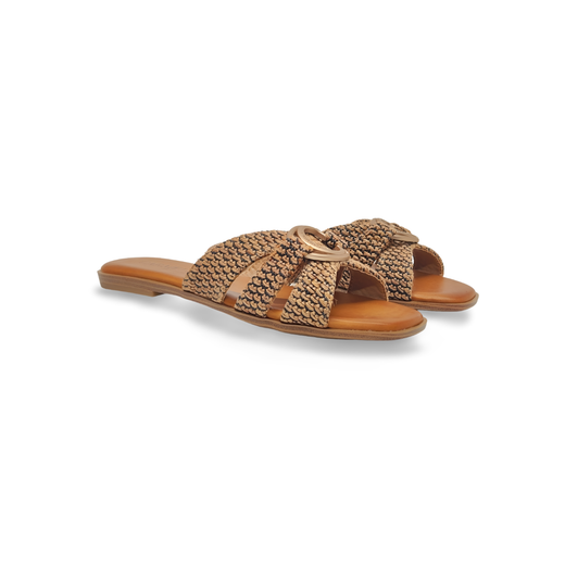 Sandalias Y Zue Carmela 163249 textil cuero