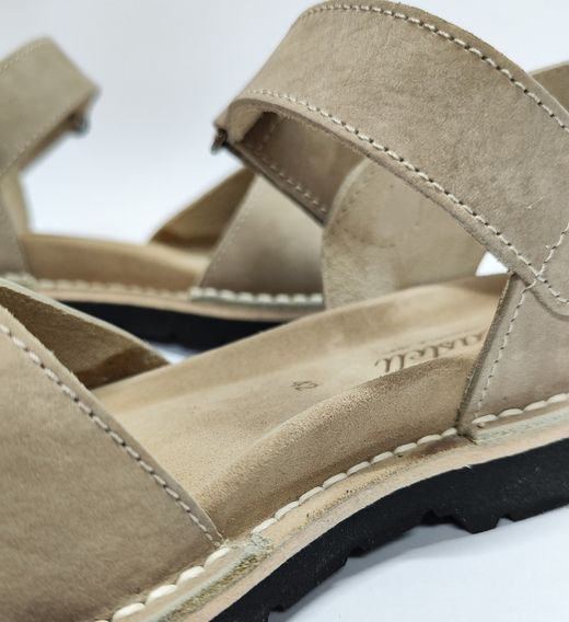 Sandalias Y Zue Castell 1062 piel taupe