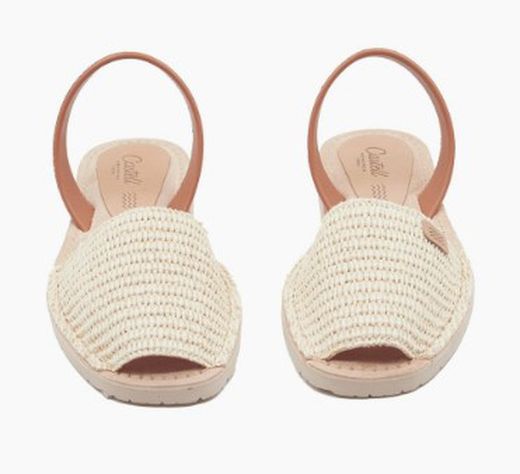 Sandalias Y Zue Castell 1097 piel beig