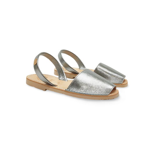 Sandalias Y Zue Castell 1097 piel plateado