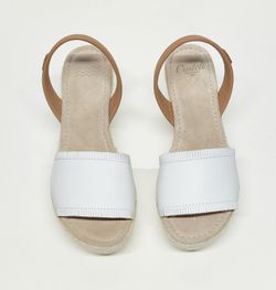 Sandalias Y Zue Castell 2018 piel blanco