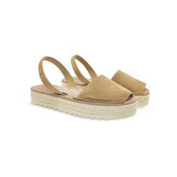 Sandalias Y Zue Castell 2283 piel beig