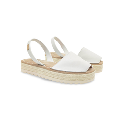 Sandalias Y Zue Castell 2283 piel blanco