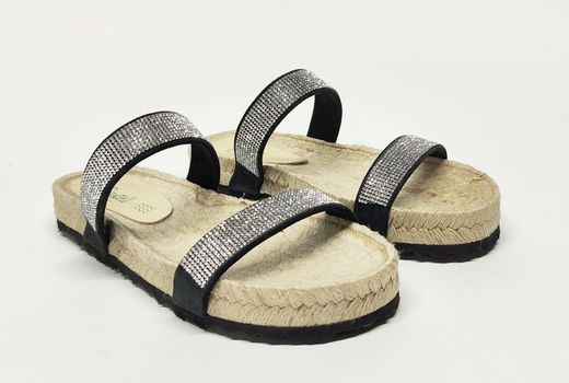 Sandalias Y Zue Castell 2602 piel negro