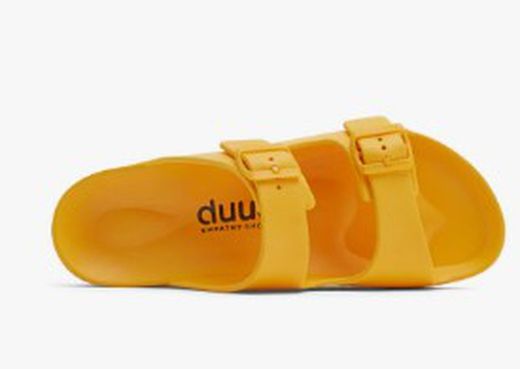 Sandalias Y Zue Duuo 9170 eva mostaza