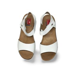 Sandalias Y Zue Fluchos 1475 piel blanco