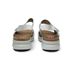 Sandalias Y Zue Fluchos 1475 piel blanco