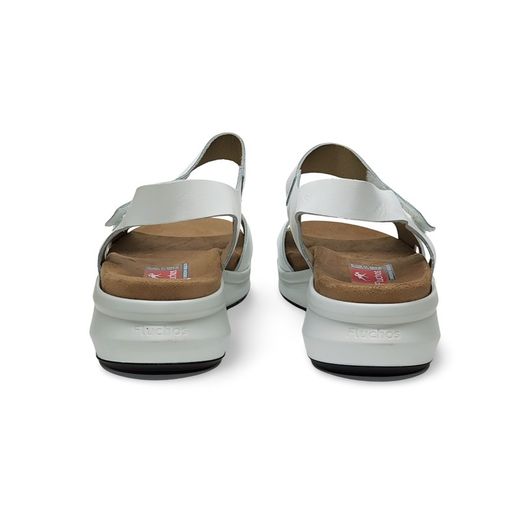 Sandalias Y Zue Fluchos 1475 piel blanco