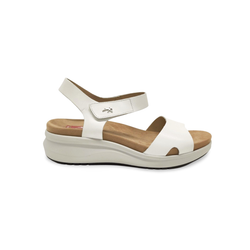 Sandalias Y Zue Fluchos 1475 piel blanco