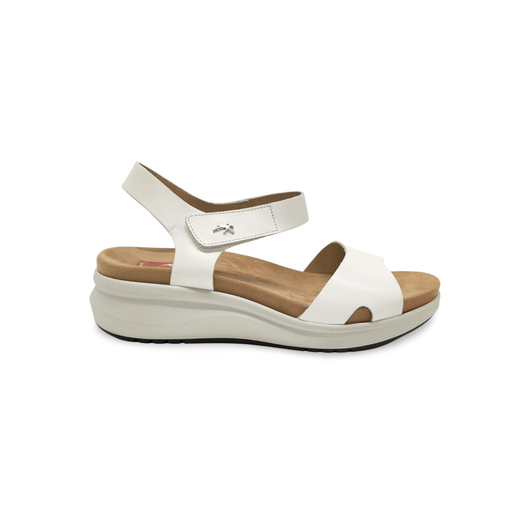 Sandalias Y Zue Fluchos 1475 piel blanco
