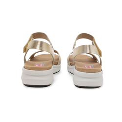 Sandalias Y Zue Fluchos 1475 piel dorado