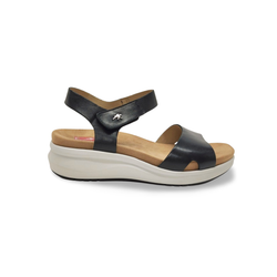 Sandalias Y Zue Fluchos 1475 piel negro