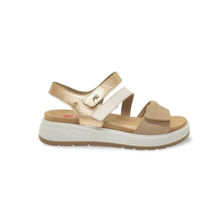 Sandalias Y Zue Fluchos 2165 piel taupe
