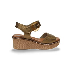 Sandalias Y Zue Fluchos 9450 piel bronce