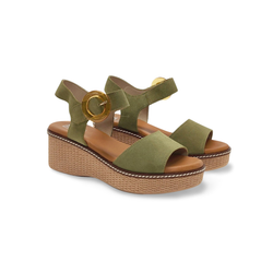 Sandalias Y Zue Fluchos 9450 piel kaki