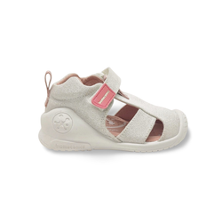 Sandalias Y Zue Garvalin 252187 piel blanco