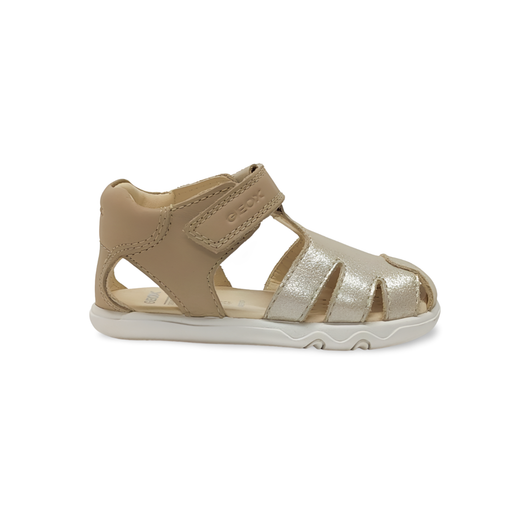 Sandalias Y Zue Geox B656QA piel beig