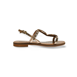 Sandalias Y Zue Geox D55YMF piel dorado