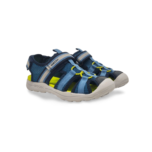 Sandalias Y Zue Geox J555XA piel vegana marino