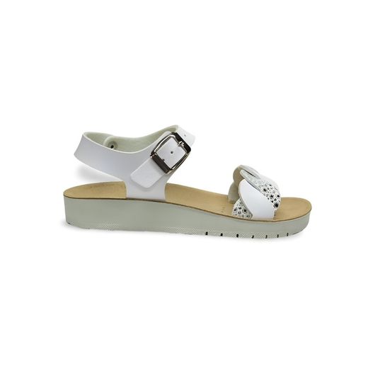 Sandalias Y Zue Geox J55EAE piel vegana blanco