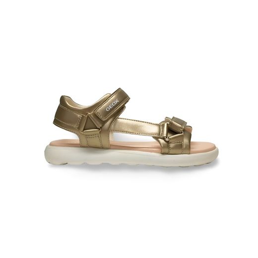 Sandalias Y Zue Geox J55MSC piel vegana bronce