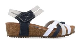 Sandalias Y Zue Interflex 5338 piel blanco