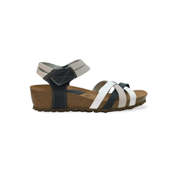 Sandalias Y Zue Interflex 5338 piel blanco