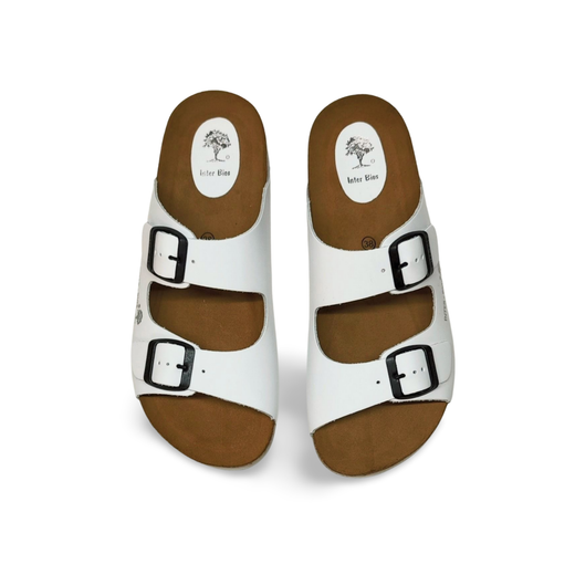 Sandalias Y Zue Interflex 7206 piel blanco
