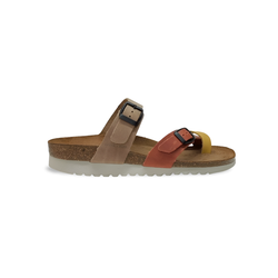 Sandalias Y Zue Interflex 7212 piel naranja