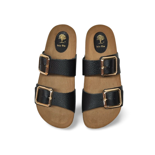Sandalias Y Zue Interflex 7232 piel negro