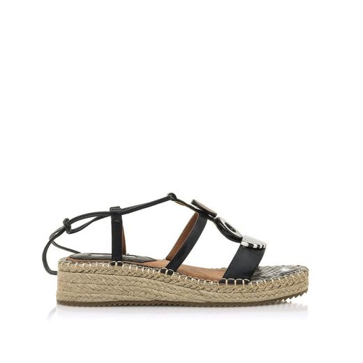 Sandalias Y Zue Maria Mare 68253 piel vegana negro