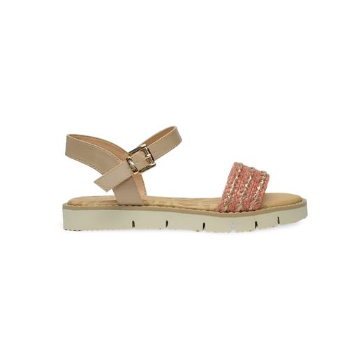 Sandalias Y Zue Mustang 53248 textil coral