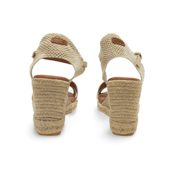 Sandalias Y Zue Mustang 55653 textil dorado