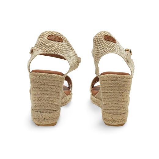 Sandalias Y Zue Mustang 55653 textil dorado
