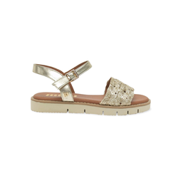 Sandalias Y Zue Mustang 56611 piel dorado