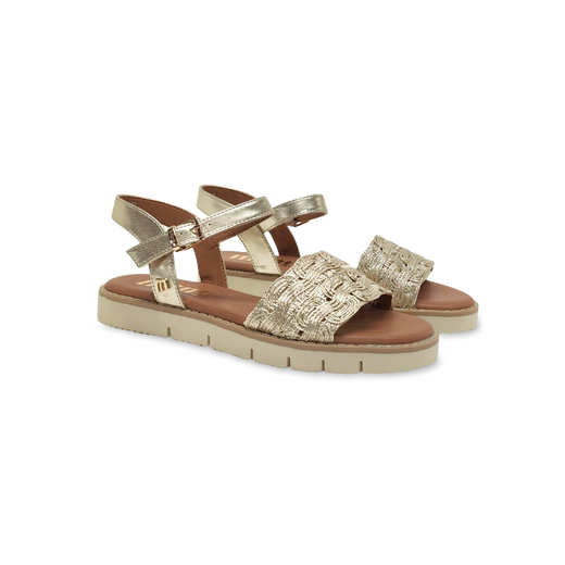 Sandalias Y Zue Mustang 56611 piel dorado