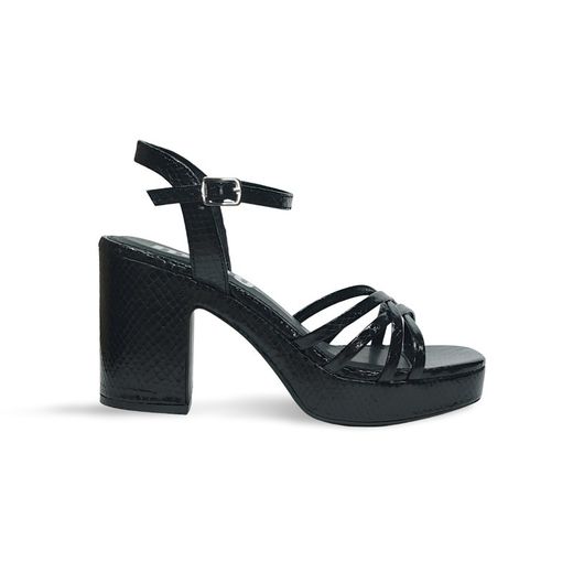 Sandalias Y Zue Mustang 59609 piel vegana negro