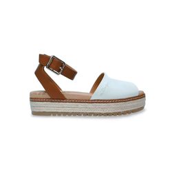 Sandalias Y Zue Mustang 59617 piel vegana blanco