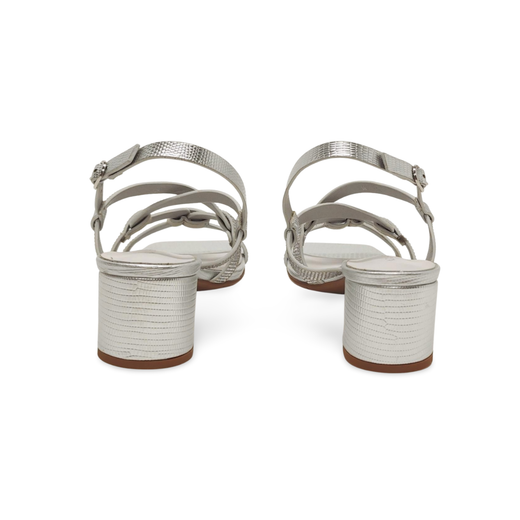 Sandalias Y Zue Noa Harmon 10330 piel plateado