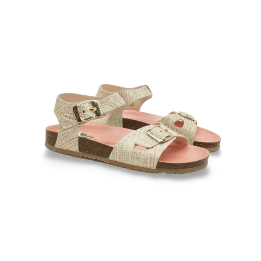 Sandalias Y Zue Pablosky 439933 piel vegana dorado