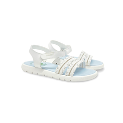 Sandalias Y Zue Pablosky 448900 piel blanco