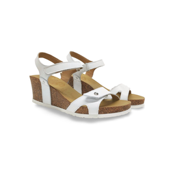 Sandalias Y Zue Panama Jack JULIA B17 piel blanco