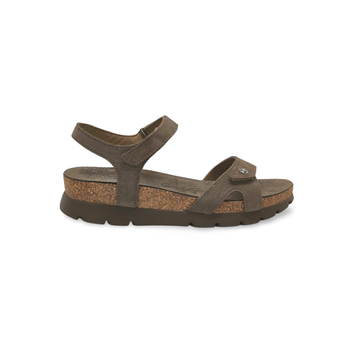 Sandalias Y Zue Panama Jack SULIA B24 piel gris 36