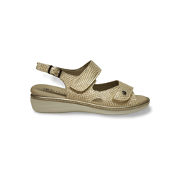 Sandalias Y Zue Pitillos 10300 piel dorado