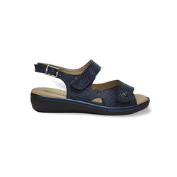 Sandalias Y Zue Pitillos 10300 piel marino