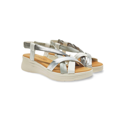 Sandalias Y Zue Pitillos 11291 piel blanco