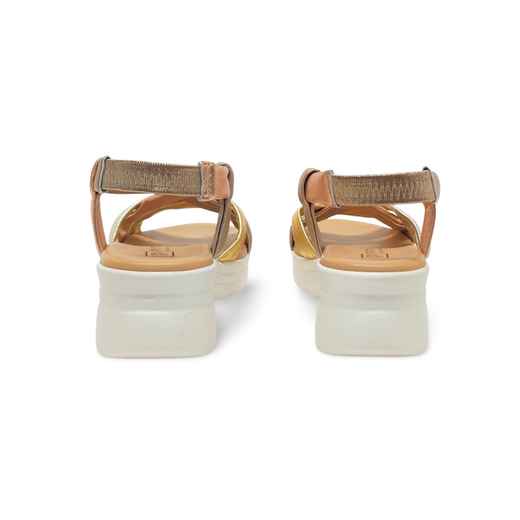 Sandalias Y Zue Pitillos 11291 piel dorado